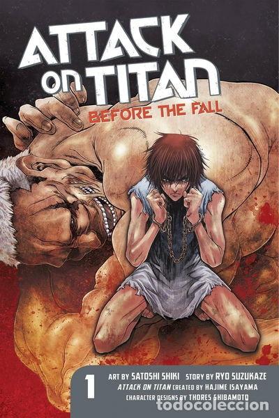 Libros: Attack on Titan: Before the Fall 1- 9781612629100