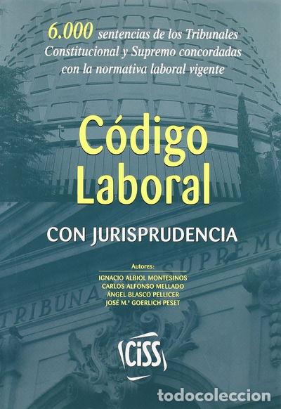 Libros: C&oacute;digo Laboral con Jurisprudencia- 9788471978455