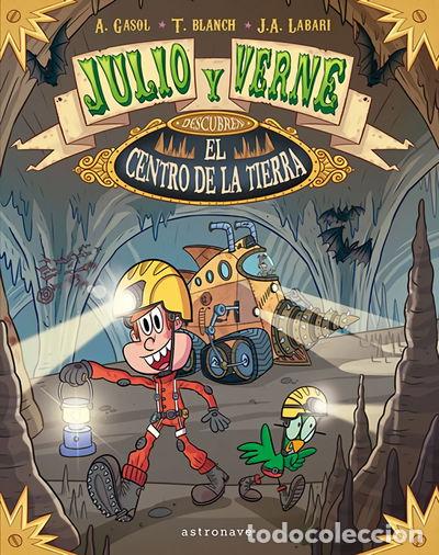 Libros: Julio y Verne descubren el centro de la Tierra- 9788467937435