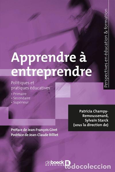 Libros: Apprendre &agrave; entreprendre- 9782807318977 - Foto 1