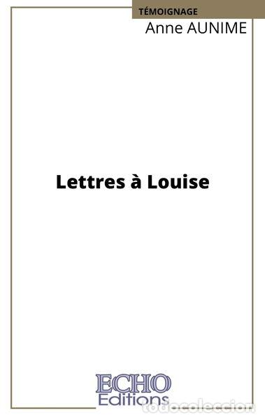Livros em segunda m&atilde;o: Lettres &agrave; Louise- 9782381023489