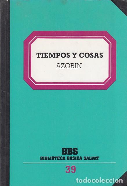 Libros: TIEMPOS Y COSAS - AZOR&Iacute;N - Foto 1