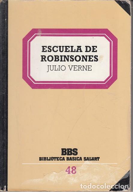 Libros: ESCUELA DE ROBINSONES - VERNE, JULIO - Foto 1