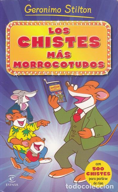 Libros: LOS CHISTES M&Aacute;S MORROCOTUDOS - STILTON, GER&Oacute;NIMO - Foto 1