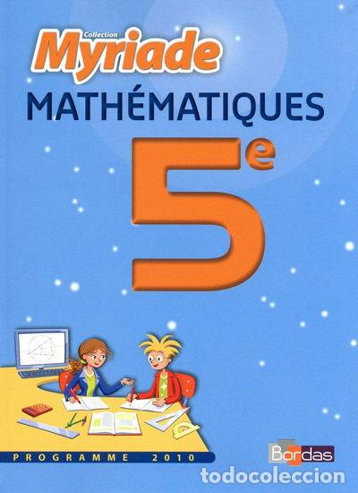 Libros: Maths 5e Programme 2010: Le manuel- 9782047326541 - Foto 1