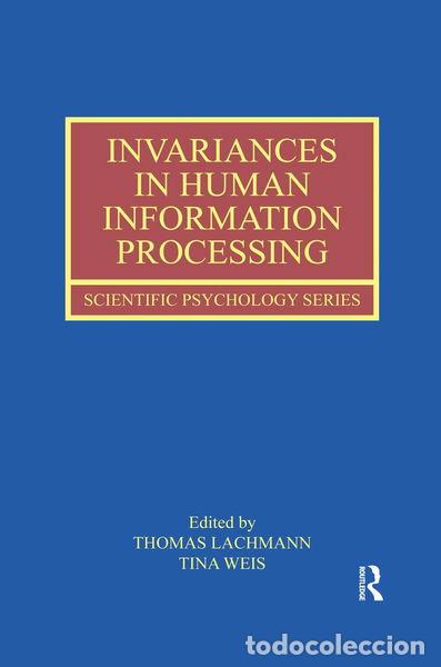 Libros: Invariances in Human Information Processing- 9780367432928 - Foto 1