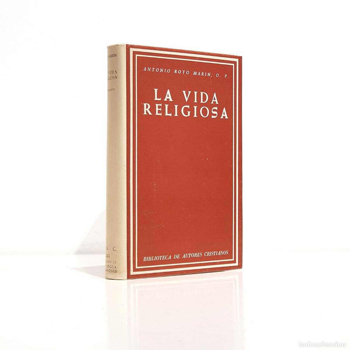 Libri di seconda mano: La vida religiosa - ROYO MAR&Iacute;N, Antonio
