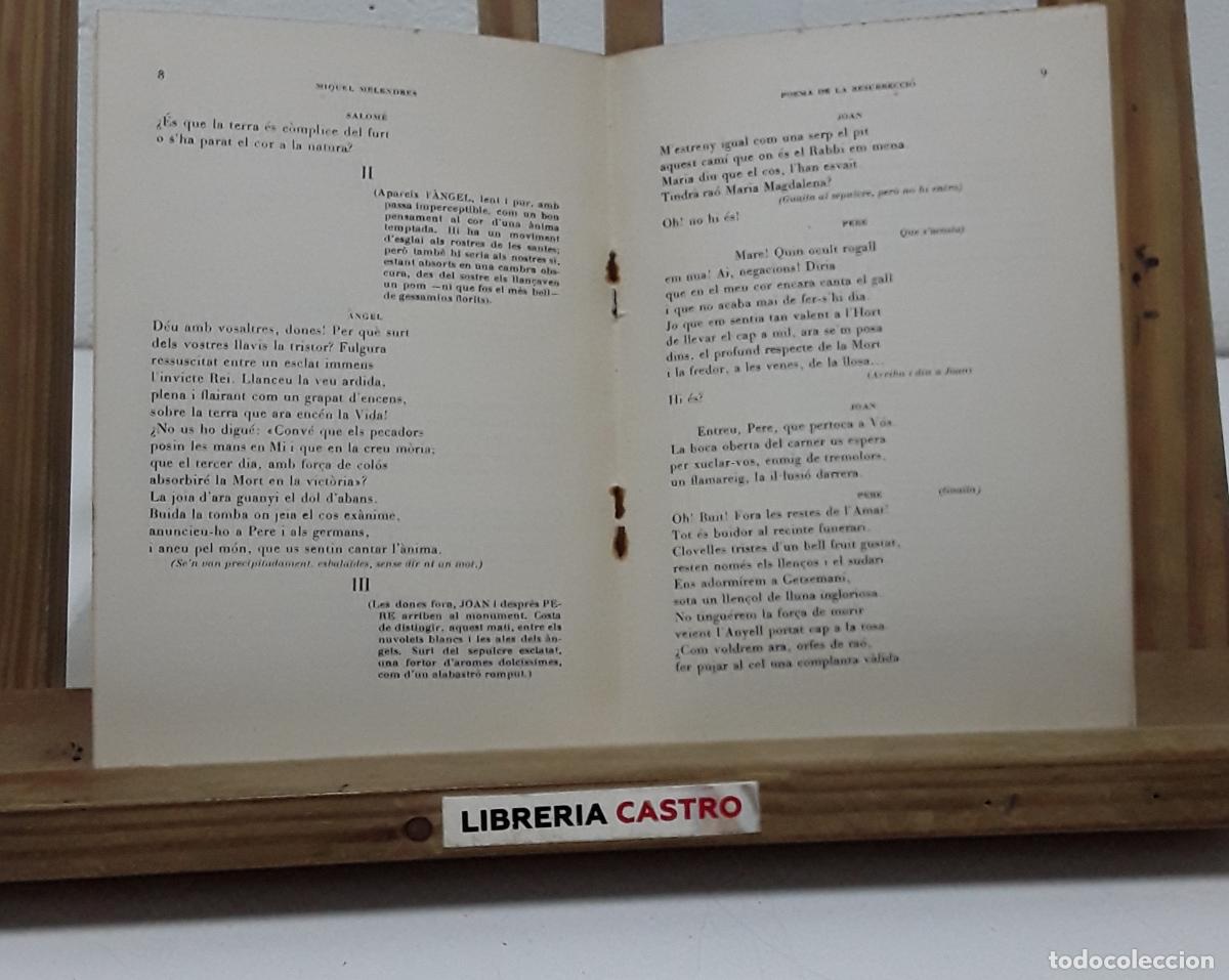 Libros: Poema de la resurrecci&oacute; - Miquel Melendres. - Foto 2
