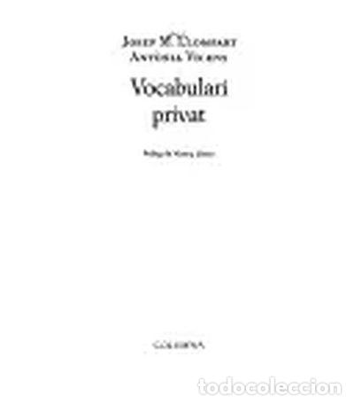 Libros: Vocabulari privat- 9788478094943 - Foto 1