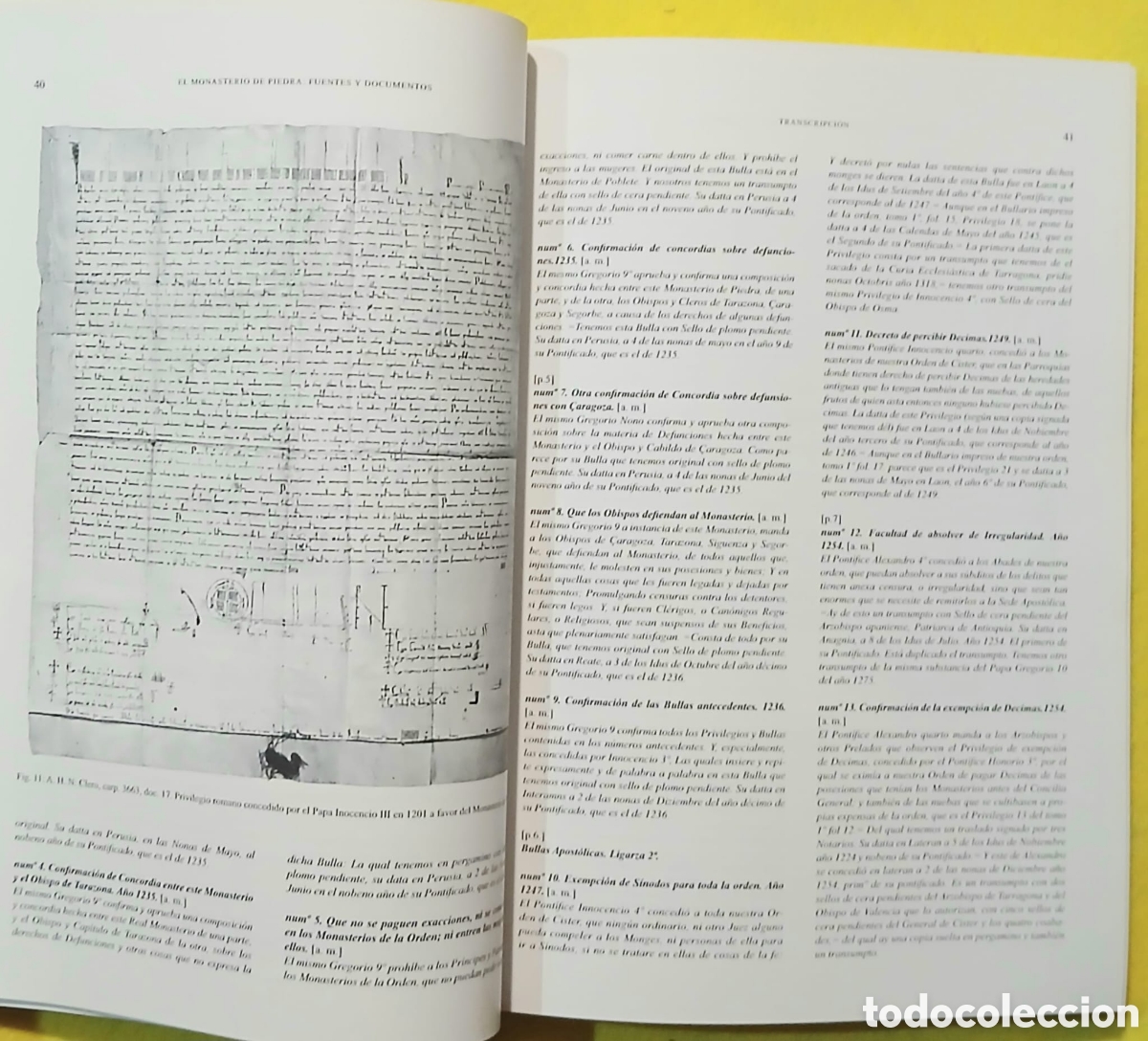 Libros: El Monasterio de Piedra, fuentes y documentos - Foto 7