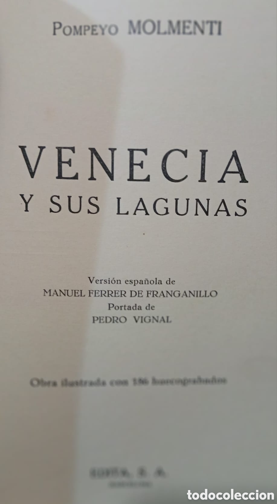 Libros: Venecia y sus lagunas - Foto 3