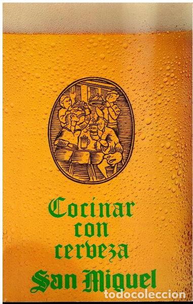 Libros: Cocinar con cerveza San Miguel- 9788430097265