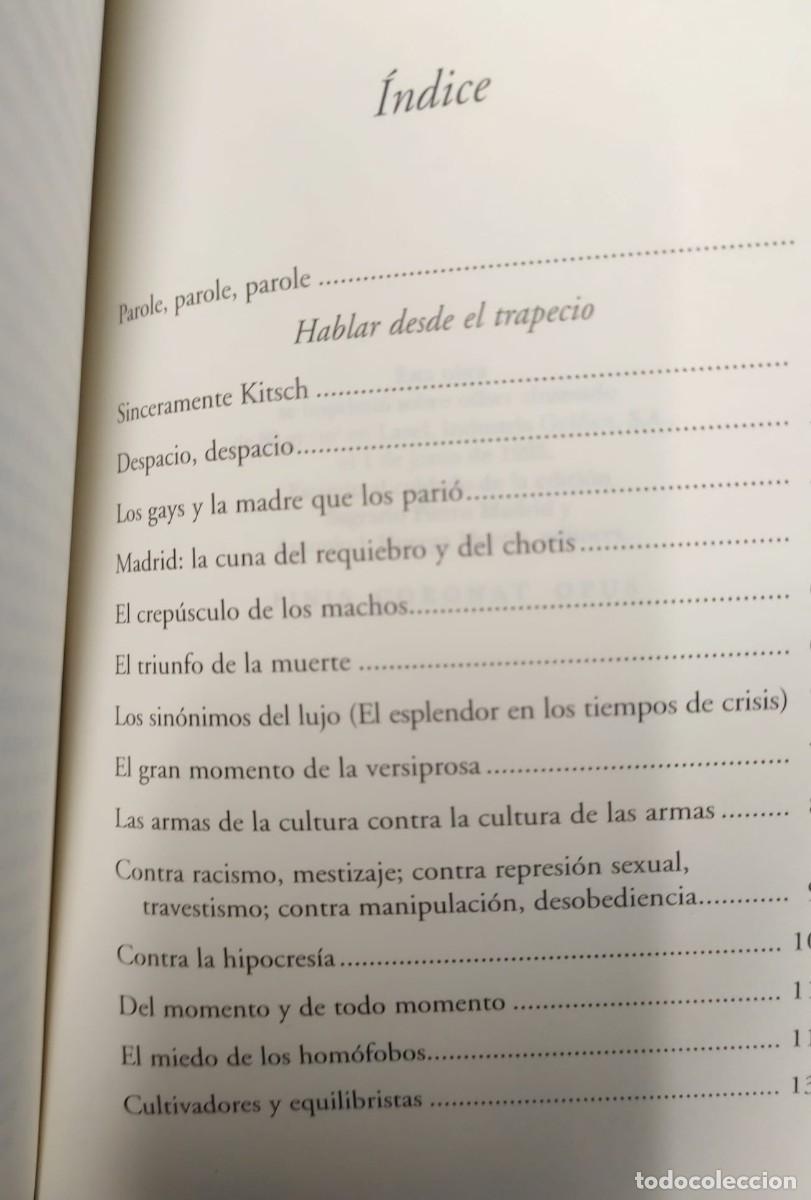 Libros: HABLAR DESDE EL TRAPECIO - ALAS. L. - Foto 2