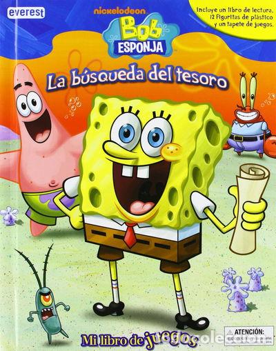 Libros: Bob Esponja. La b&uacute;squeda del tesoro- 9788444167374 - Foto 1