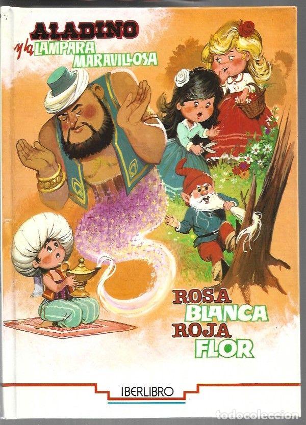 Libri di seconda mano: ALADINO Y LA LAMPARA MARAVILLOSA / ROSA BLANCA ROJA FLOR - SOLER, M&ordf; CRISTINA (DIBUJOS GARMENDIA)