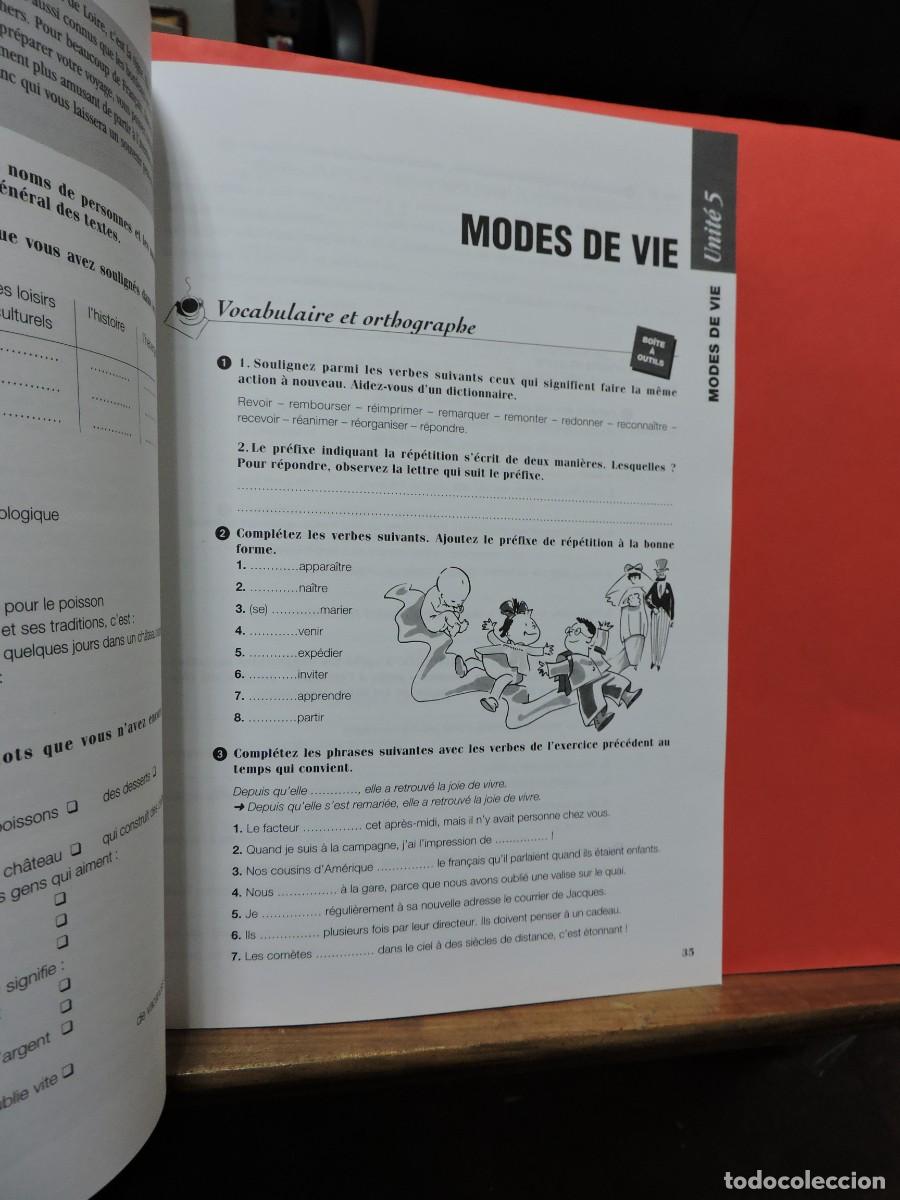 Libros: Caf&eacute; Creme Methode de Francais 2. Cahiers D&acute;exercices. Ed. Bru&ntilde;o. Madrid, 2002 - Foto 2