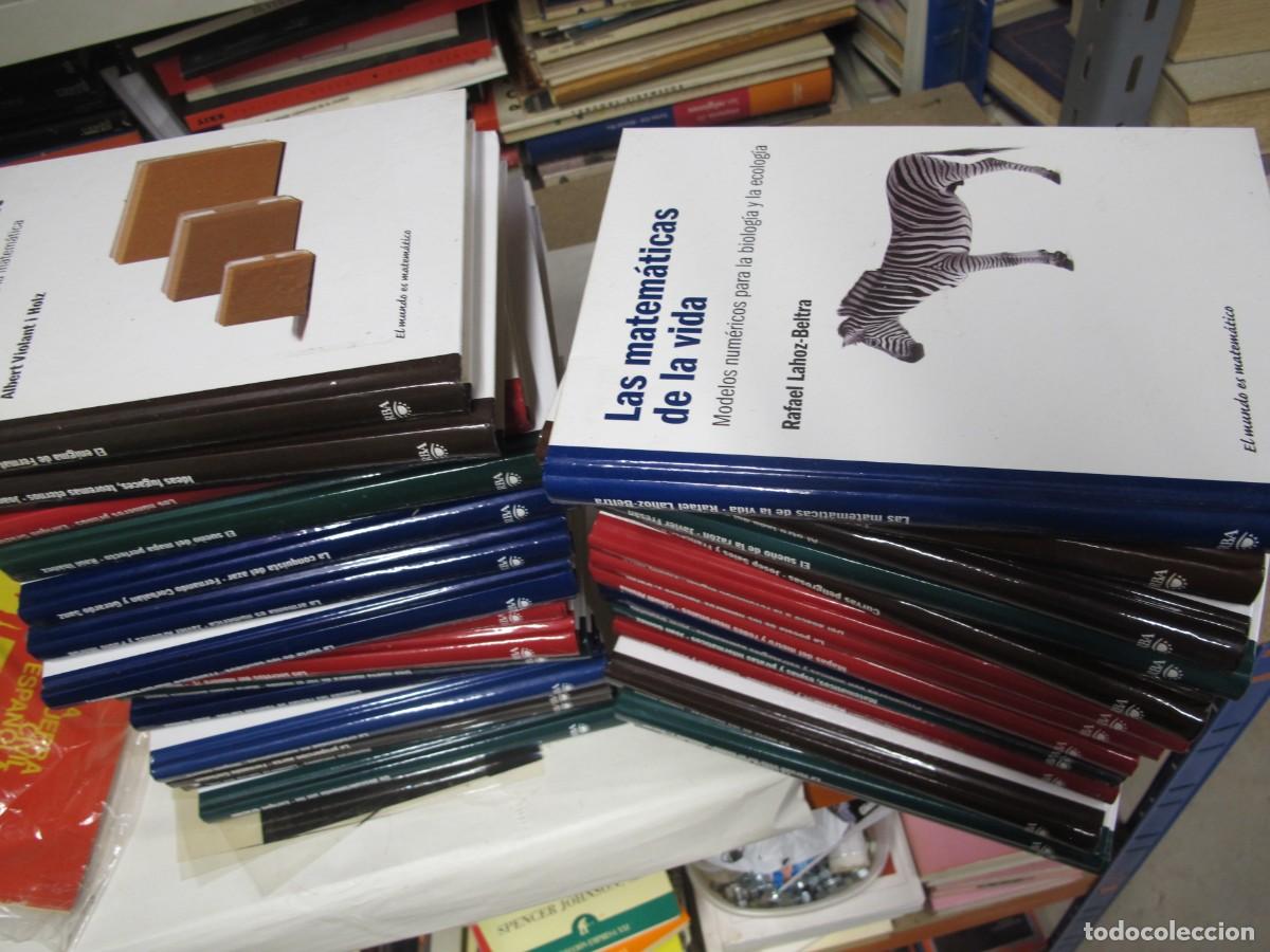 Libros: EL MUNDO ES MATEMATICO. 30 TOMOS. RBA - Foto 2