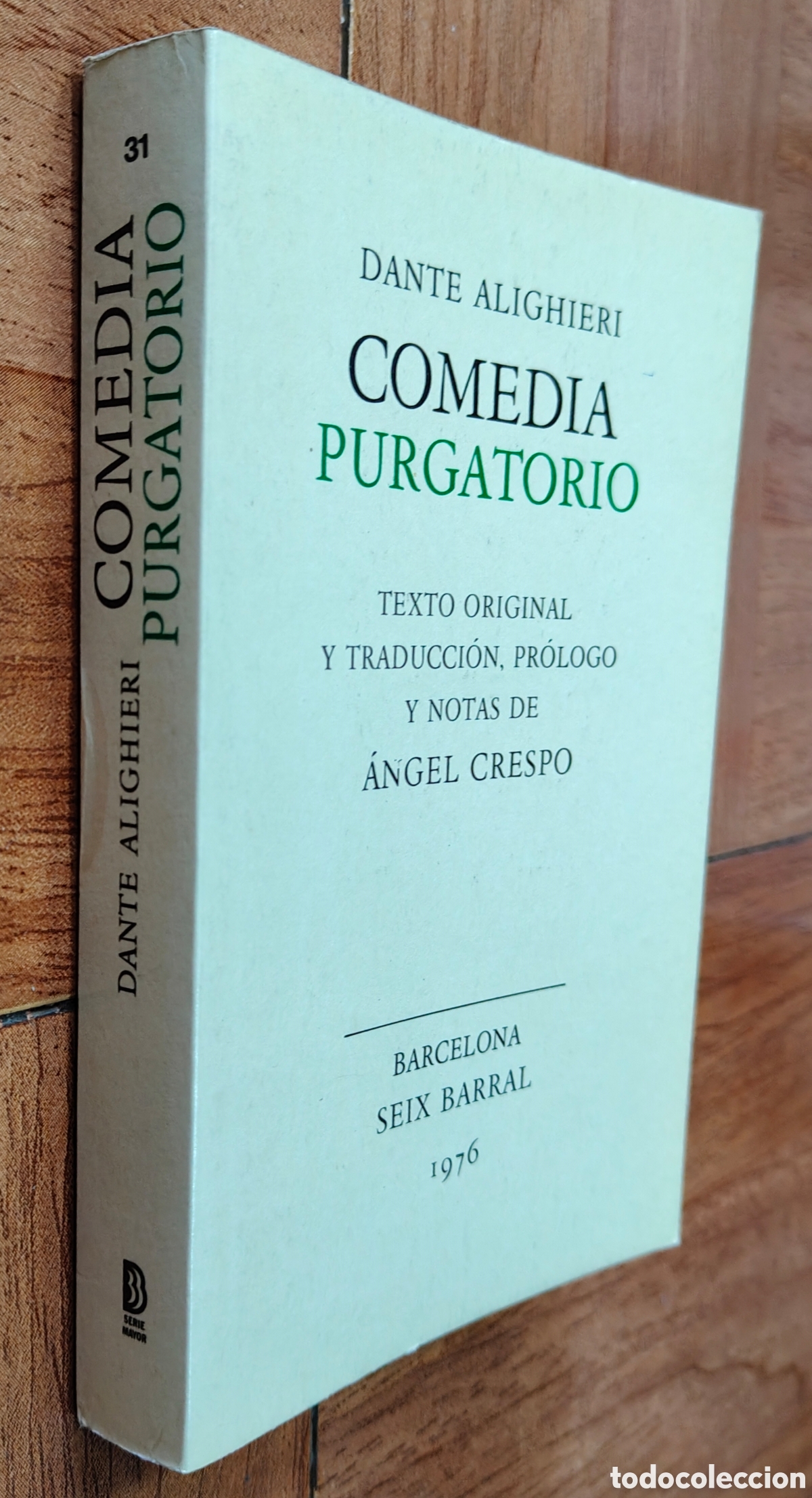 Libros: Comedia Purgatorio � Seix Barral - Dante Alighieri - Foto 1