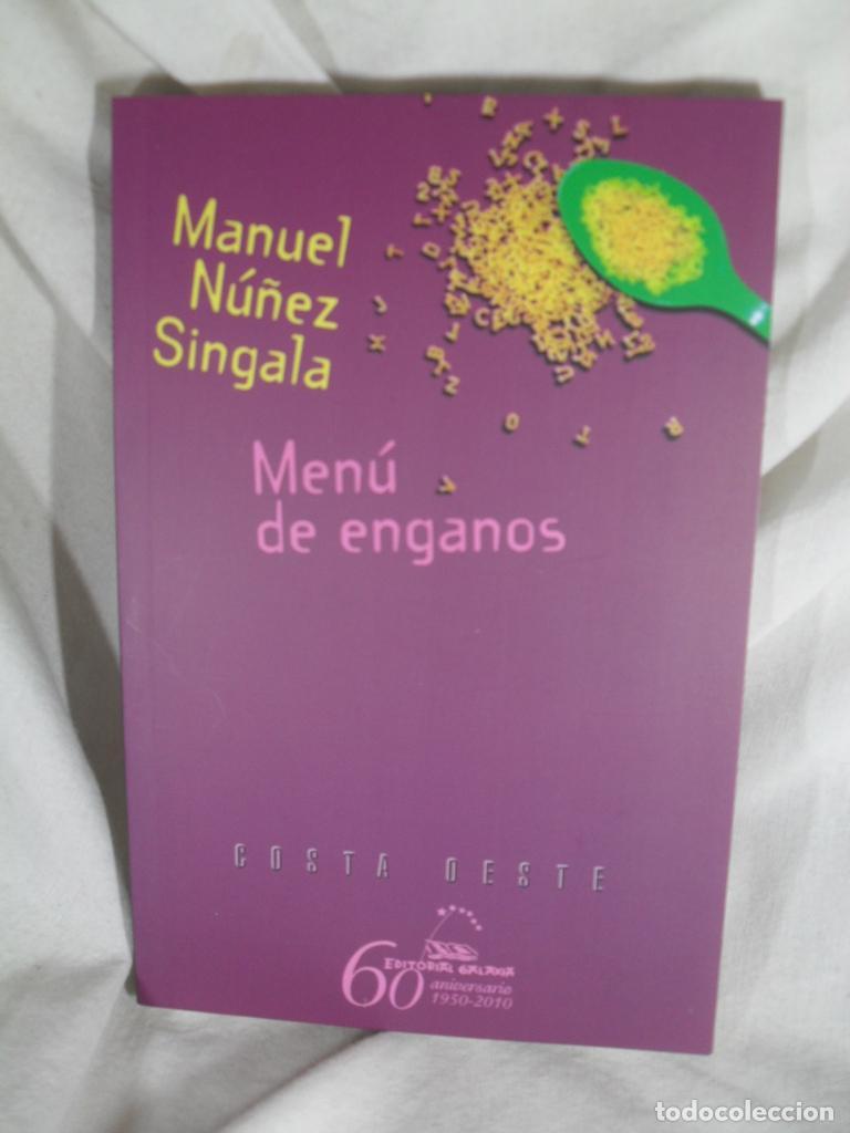 Libros: MENU DE ENGANOS - MANUEL NU&Ntilde;EZ SINGALA - Foto 1