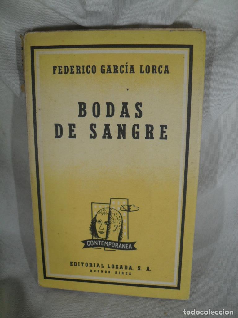 Libros: BODAS DE SANGRE - FEDERICO GARCIA LORCA - Foto 1