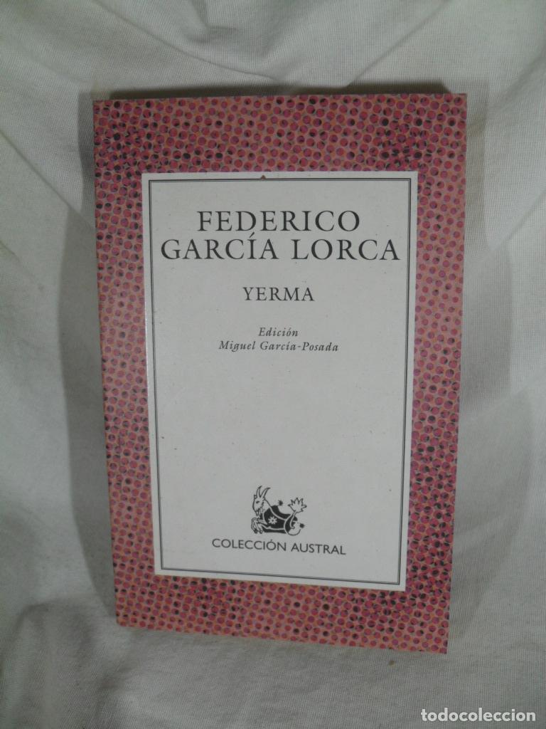 Libros: YERMA - FEDERICO GARCIA LORCA - Foto 1