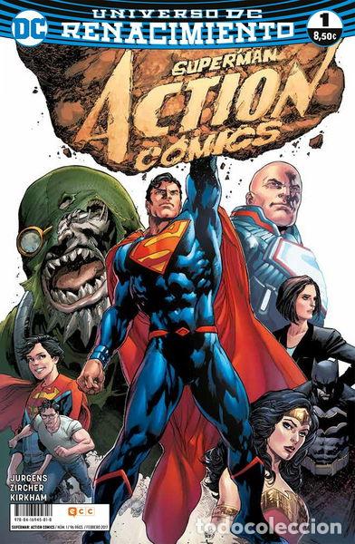 Libros: Superman: Action Comics n&uacute;m. 01 (Renacimiento)- 9788416945818 - Foto 1