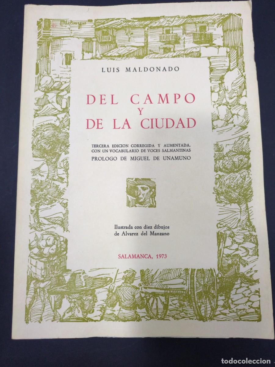 B&uuml;cher: DEL CAMPO Y DE LA CIUDAD / LUIS MALDONADO salamanca 1973