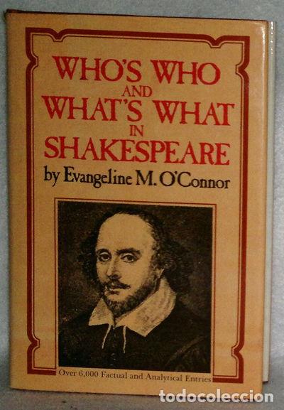 Libros: Who's Who and What's What in Shakespeare- 9780517259238