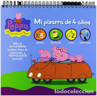 Libros: Peppa Pig. Mi pizarra para aprender y jugar - 4 a&ntilde;os- 9788415857303
