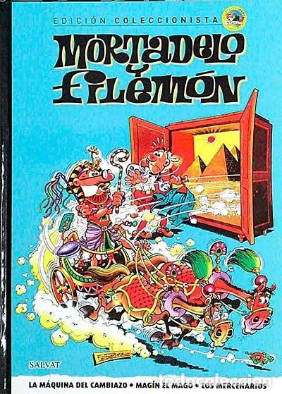 Libros: Mortadelo y Filem&oacute;n. La m&aacute;quina del cambiazo/Mag&iacute;n el mago/Los mercenarios. 1- 8425536001932