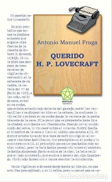 Libros: Querido H.P. Lovecraft- 9788494549397 - Foto 1