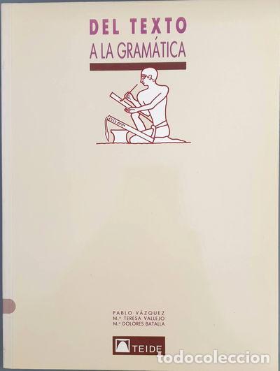 B&uuml;cher: Del texto a la gram&aacute;tica- 9788430733606