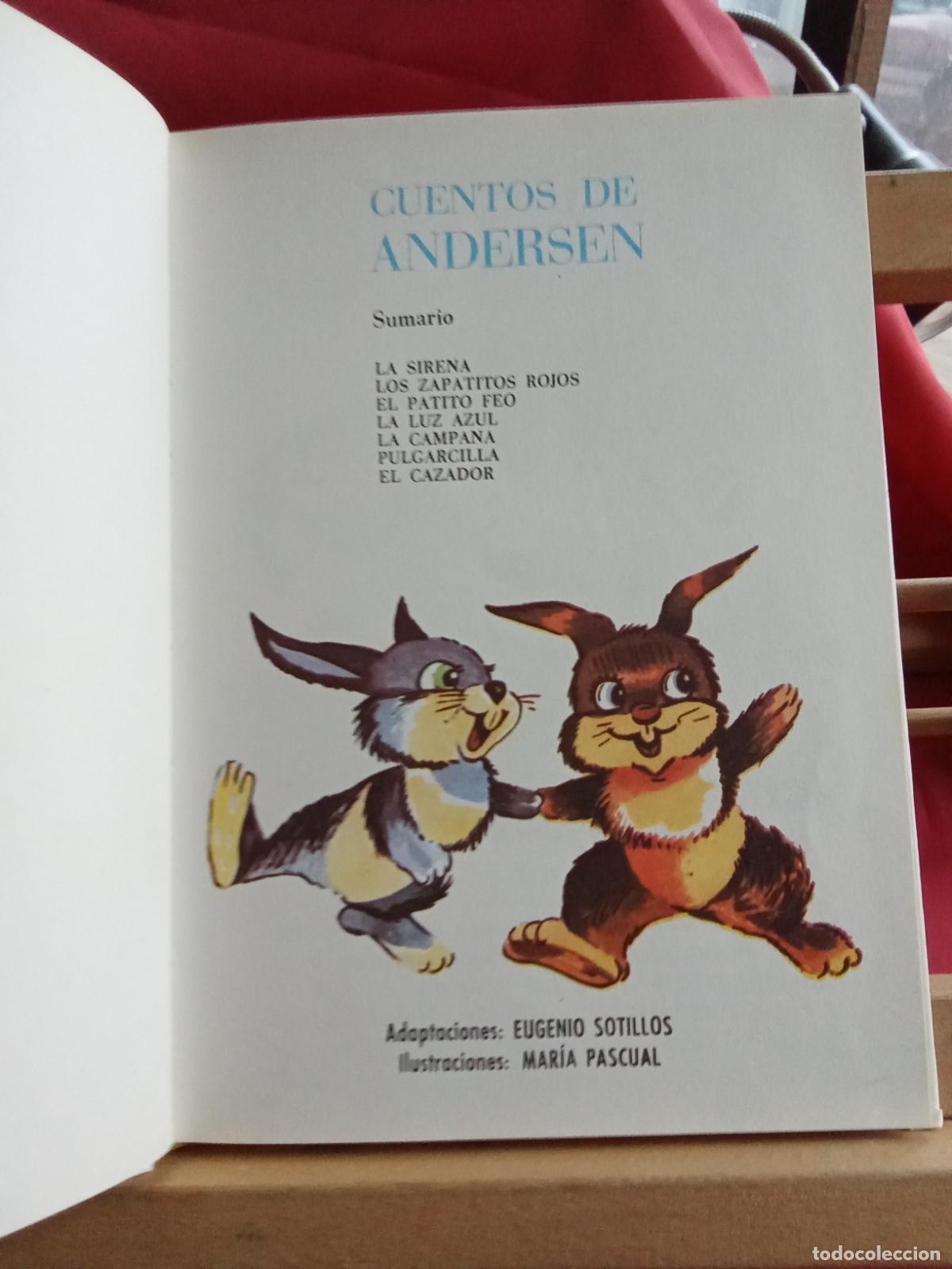 Libros: Cuentos de Andersen. Mar&iacute;a Pascual 1916 CO.1719 - Foto 2