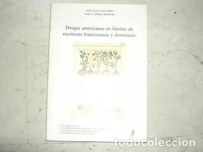 Libros: Drogas americanas en fuentes de escritores franciscanos y dominicos- 9788433808035