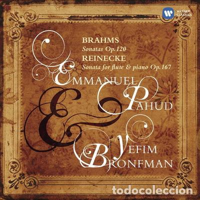 Libros: Brahms: Sonatas Op.120 & Reinecke: Sonata for flute & piano, Op.167- 0094637370827