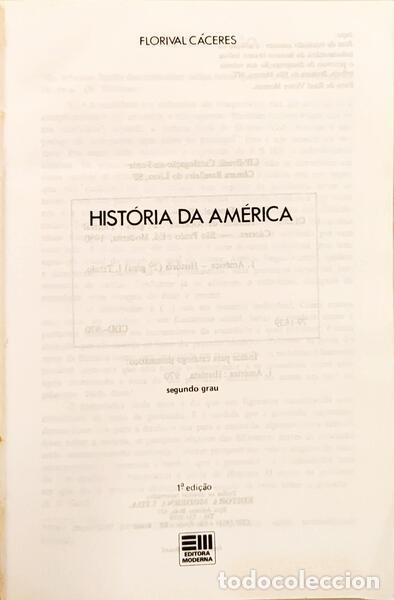 Libros: C&Aacute;CERES. (Florival) - HIST&Oacute;RIA DA AM&Eacute;RICA. - Foto 2