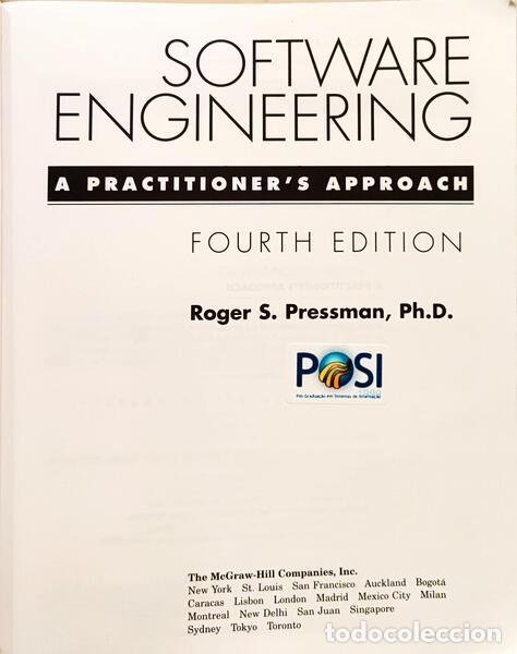Libros: PRESSMAN. (Roger S.) - SOFTWARE ENGINEERING: A PRACTITIONER&#39;S APPROACH. - Foto 2