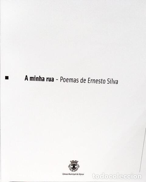 Libros: SILVA. (Ernesto) - A MINHA RUA, POEMAS. - Foto 2