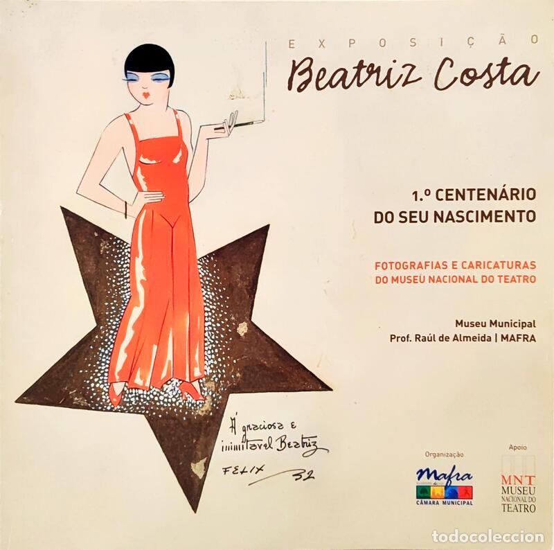 Libros: BEATRIZ COSTA NO 1.&ordm; CENTEN&Aacute;RIO DO SEU NASCIMENTO: FOTOGRAFIAS E CARICATURAS DO MUSEU NACIONAL DO TE