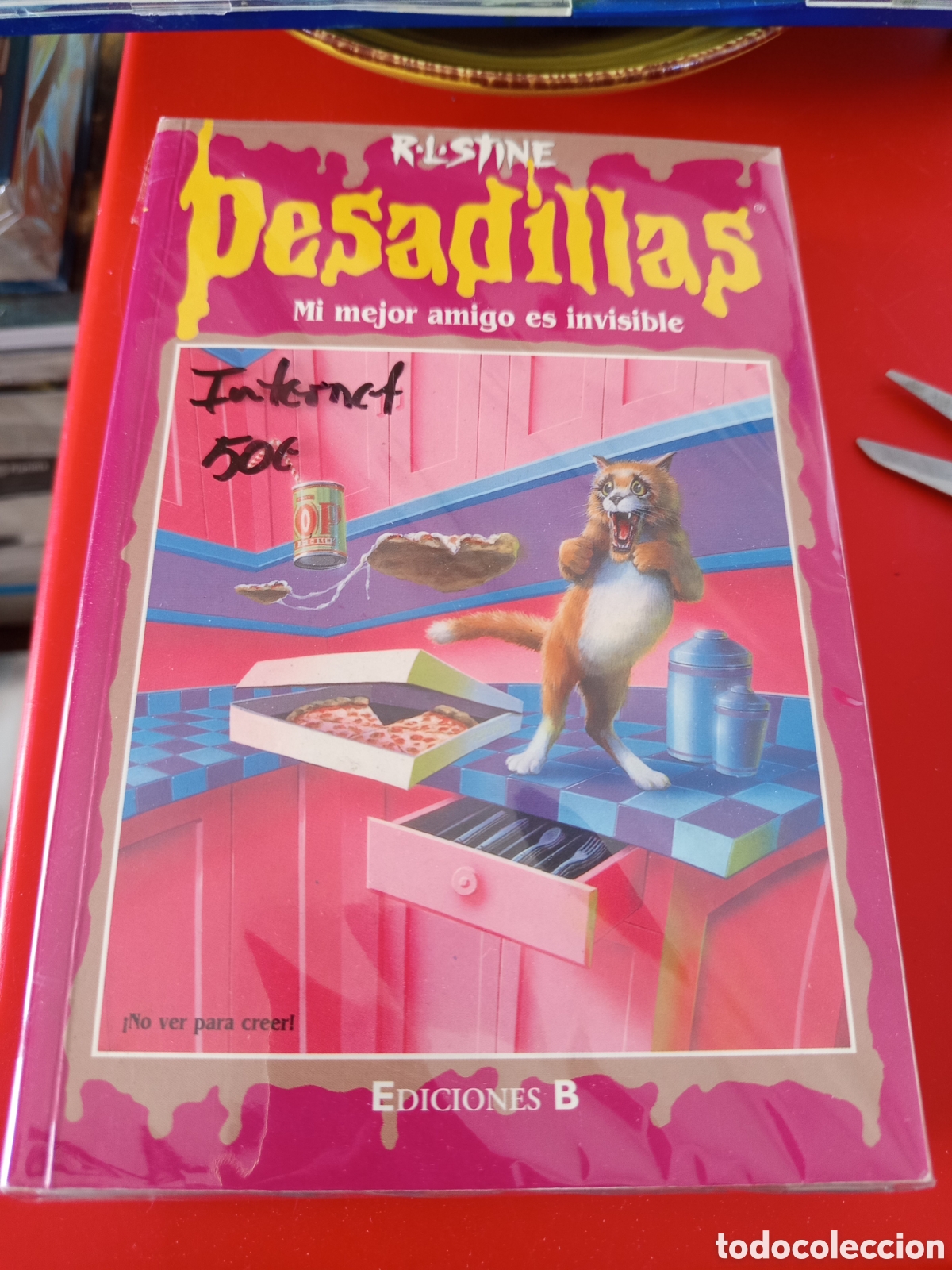 books: Pesadillas R.L.stine &rdquo;mi mejor amigo es invisible&rdquo;ediciones B