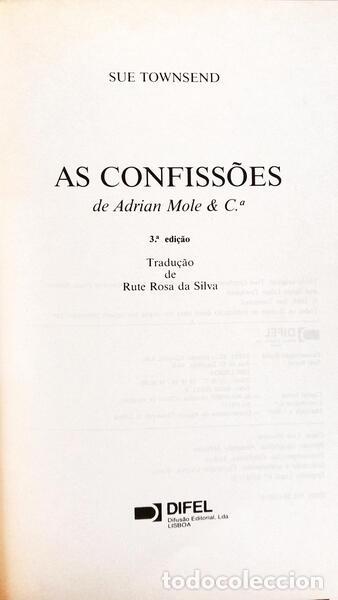 Libros: TOWNSEND. (Sue) - AS CONFISS&Otilde;ES DE ADRIAN MOLE & C.&ordf;. - Foto 2