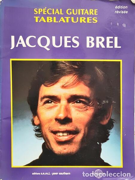 Libros: BREL. (Jacques) - SP&Eacute;CIAL GUITARE TABLATURES. - Foto 1