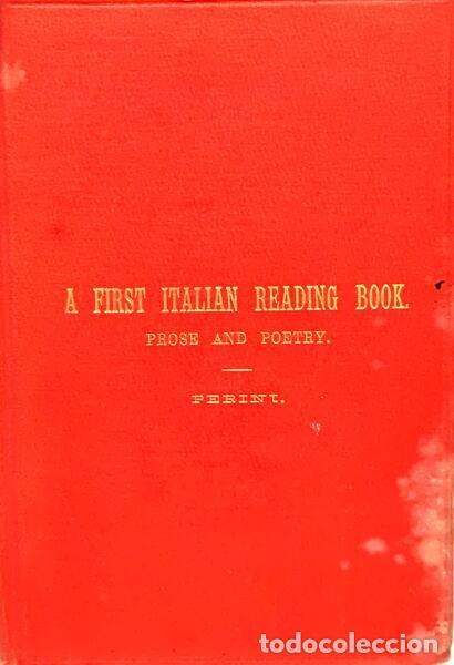 Libros: PERINI. (N.) - A FIRST ITALIAN READING BOOK. - Foto 1