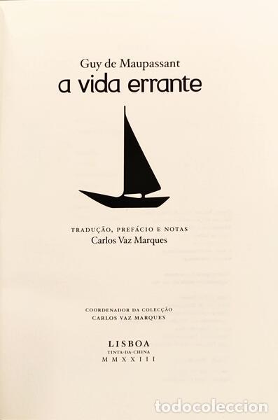 Libros: MAUPASSANT. (Guy de) - A VIDA ERRANTE. - Foto 2