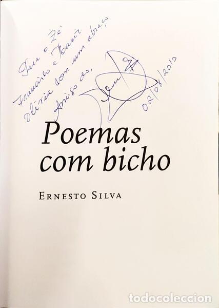 Libros: SILVA. (Ernesto) - POEMAS COM BICHO. - Foto 3