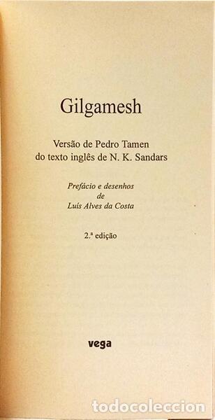Libros: SANDARS. (N. K.) - GILGAMESH. [2.&ordf; EDI&Ccedil;&Atilde;O C/TARJA] - Foto 2