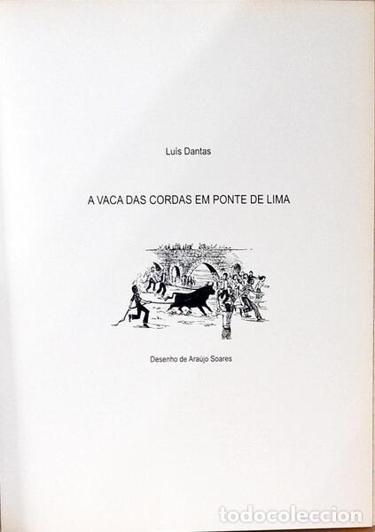 Libros: DANTAS. (Lu&iacute;s) - A VACA DAS CORDAS - Foto 2