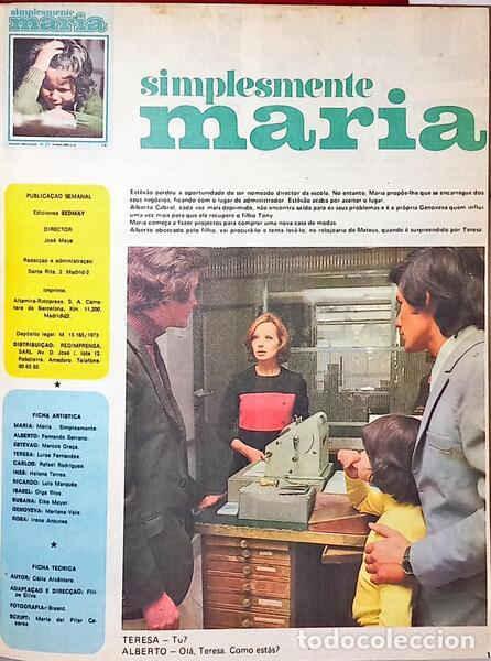 Libros: ALC&Acirc;NTARA. (C&eacute;lia) - SIMPLESMENTE MARIA. - Foto 1
