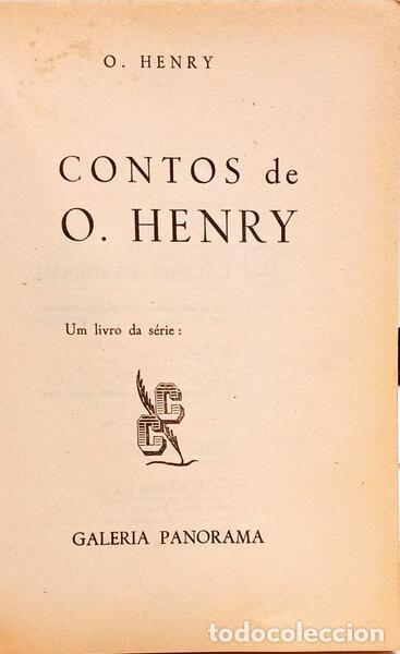 Libros: HENRY. (O.) - CONTOS DE O. HENRY. - Foto 2