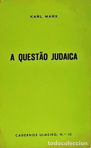 Libri di seconda mano: MARX. (Karl) - A QUEST&Atilde;O JUDAICA.